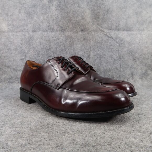 Cole Haan Shoes Men 11.5 Oxford Derby Classic Fashion Leather Formal Dress Brown